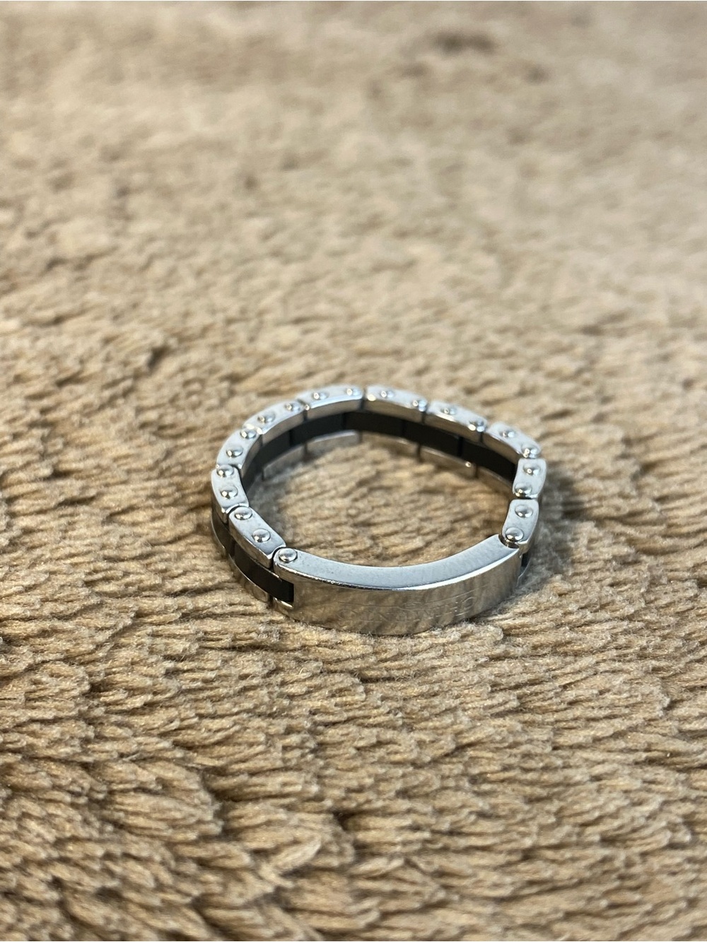 Chimento Steel Ring 2A06179ZZ2090-9 unisex size 11